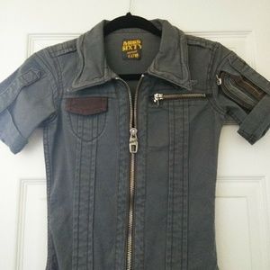 XS Miss Sixty aviator dress/tunic